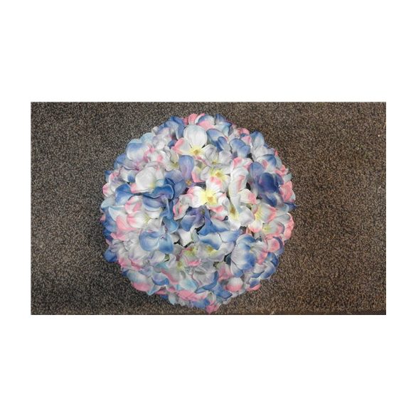 Hortenzia gömb 21cm kék