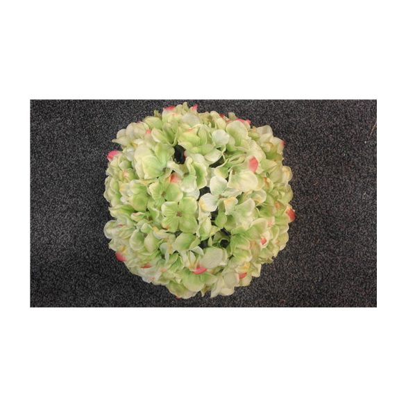 Hortenzia gömb 21cm zöld