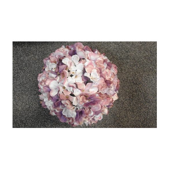 Hortenzia gömb 21cm lila