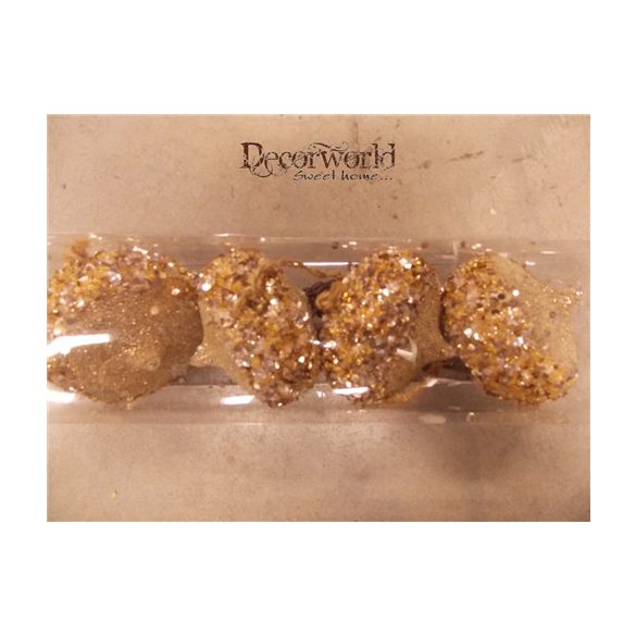 Karácsonyfadísz Lapos Pezsgő S/4db