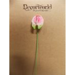 Flamingóvirág gumi 56 cm - Rózsaszín