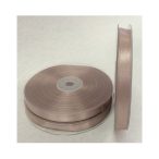 Szatén szalag két oldalas 10mm x 50m vanília