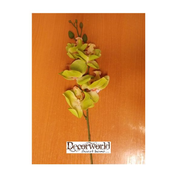 Gumi Orchidea szál zöld 60cm