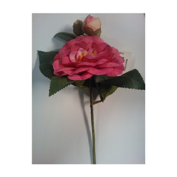 Rózsaszál bimbós 25cm Pink