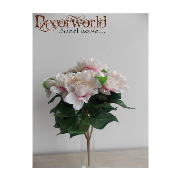 Gardenia 35cm rózsaszín