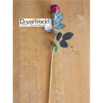 Szálas rózsa burgundi 45cm