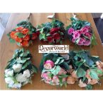 Rózsacsokor 11 szálas 45 cm - 6 színben