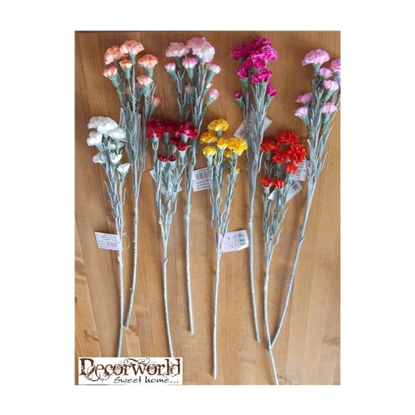 Szegfű szálas 65cm - 9 színben