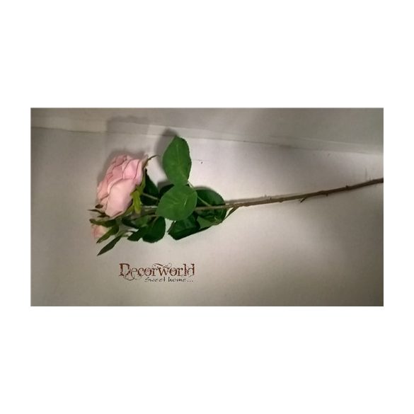 Szálas rózsa pink 55cm