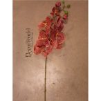 Gumi Orchidea szál 100cm - Burgundi vörös