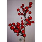 Bogyós ág 50cm - Piros