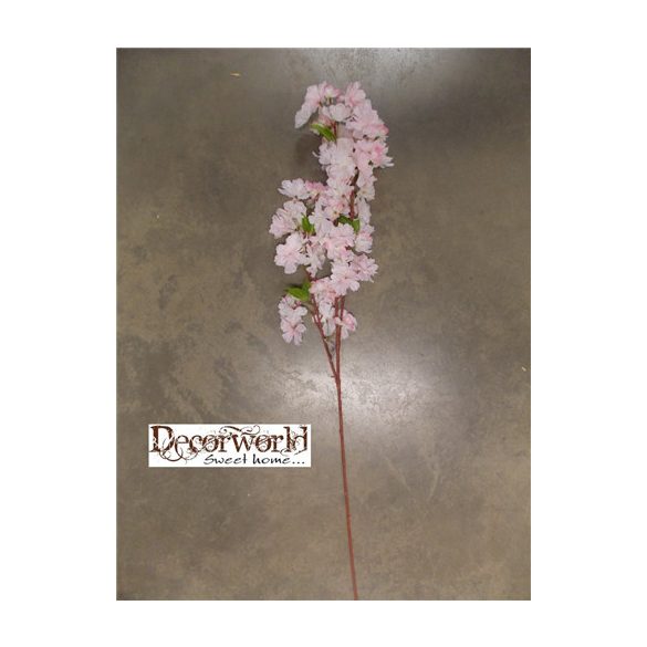 Cseresznyevirágos ág 110cm rózsaszín