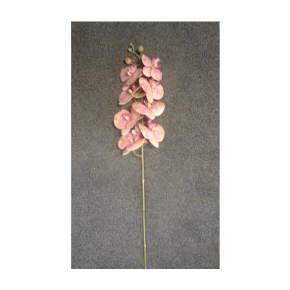 Orchidea gumi 7 fej 100cm rózsaszín