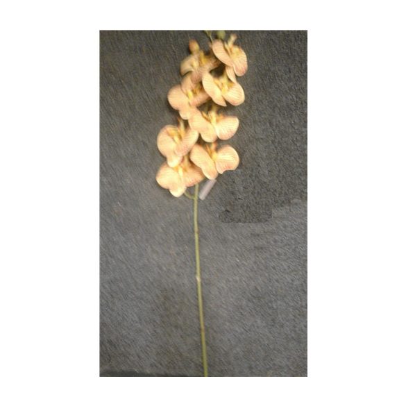 Orchidea gumi 7 fej 100cm sárga