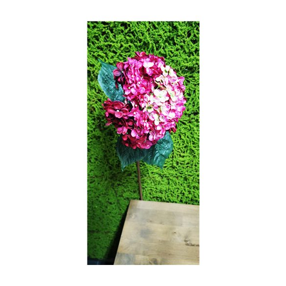 Hortenzia szálas 90cm - Vörös