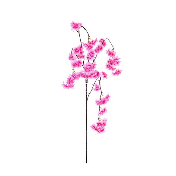 Barackvirág füzér 110 cm - Sötét rózsaszín