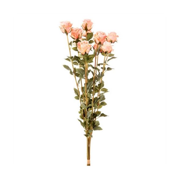 Rózsa csokor 10szál 78cm - Barack