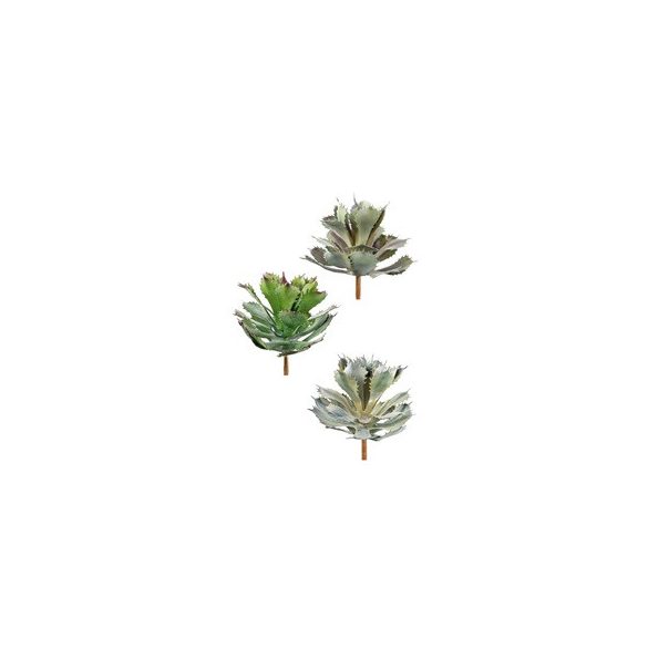 Agave selyemvirág 28cm - 3 féle