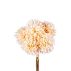 Dália csokor 38cm - Krém
