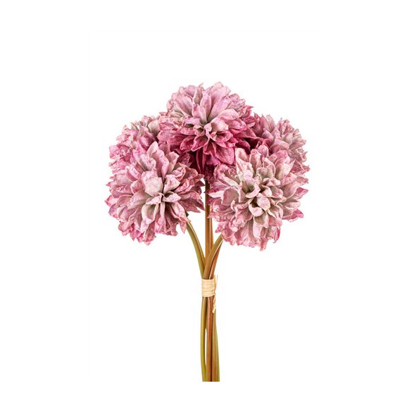 Dália csokor 38cm - Lila