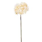 Hortenzia selyemvirág 55cm - Krém