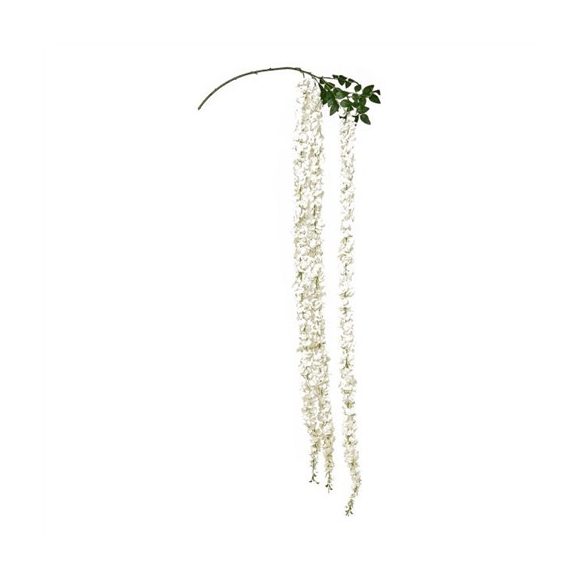 Selyemvirág akác futó 2,6m - Krém