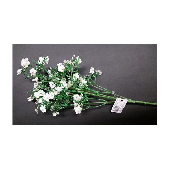 Fátyolvirág 38cm - Fehér