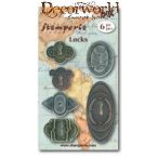 Bronz zár - 6 model - S/6db