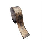   Szalag textil bőrhatású 40mm x 10m Nastro Etnico Rettil - Barna