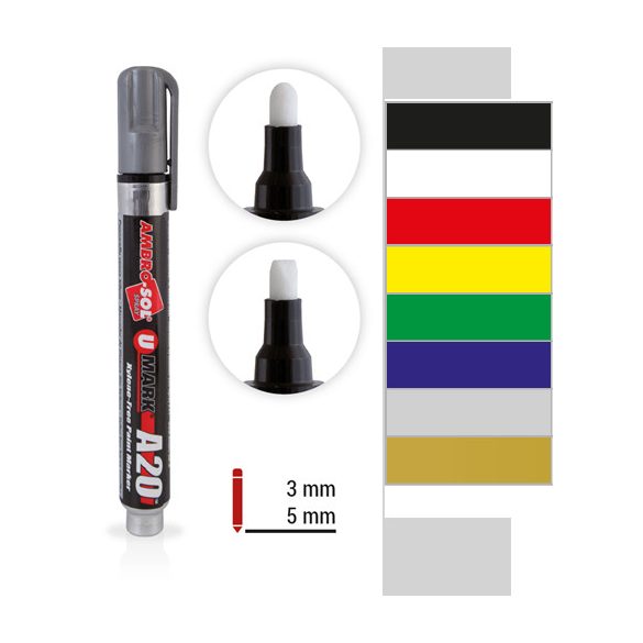 Marker toll A20 10ml kék