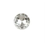 Dekor kristály kerek 30mm S/6db - Áttetsző