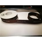 Szalag nastro gros grain textil 25mm x 20m barna