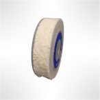 Szalag Nastro Sangallo textil 25mm x 10m krém