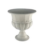 Kehely díszíthető fém 33x36,5cm - Fehér