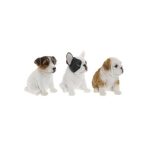 Figura kutya 16,5x11,5x16cm - 3 féle