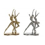 Figura műgyanta ballettező pár 24x20x27cm - 2 féle