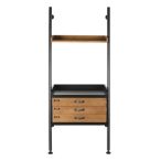 Polc lucfenyő 67x40x155cm