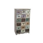 Fiókos szekrény 67x38x119 cm