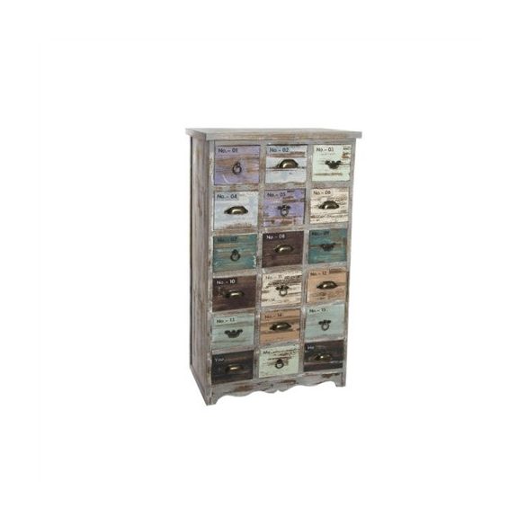 Fiókos szekrény 67x38x119 cm