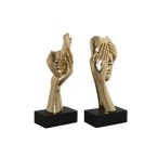 Figura arc poly 20,5x14,5x42,5cm - Arany 2 féle