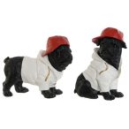 Figura bulldog poly 25x12x21cm - 2féle