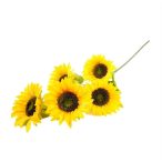 Napraforgó ág 90cm - Sárga