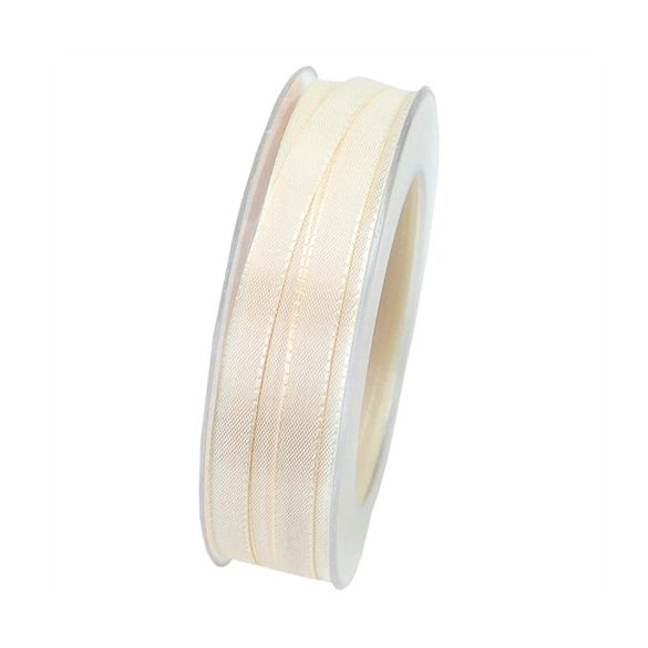Szalag Basic textil 10 mm/50m - Krém