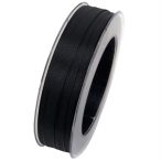 Szalag Basic textil 10mm/50m - Fekete