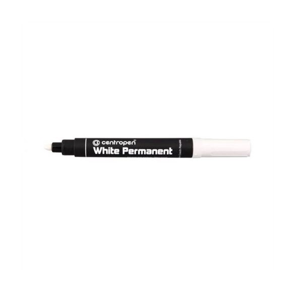 Centropen permanente marker - Fehér