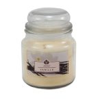 Aromagyertya üvegben 424g - Vanília