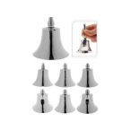 Csengő nikkel 11x6 cm - 6 féle