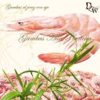 Ambiente szalvéta 33x33cm 20db/csom. Gambas Cream