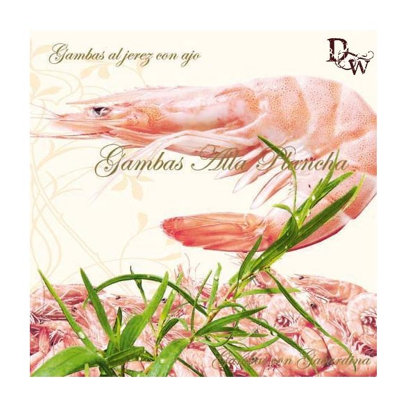 Ambiente szalvéta 33x33cm 20db/csom. Gambas Cream