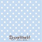 Ambiente szalvéta 33x33cm 20db/csom. Pastel Dots Blue